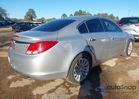 2013 Buick Regal Turbo - Premium 1 из США, поврежденный, VIN 2G4GS5EV6D9232801